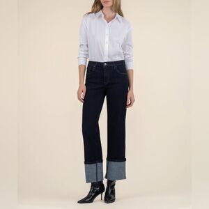 Kut from the Kloth Dark Blue Flare Jeans